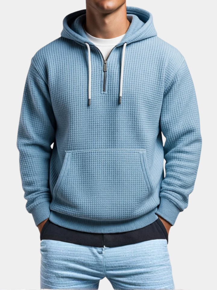 Rowan | MEN'S WAFFLE KNIT HOODIE